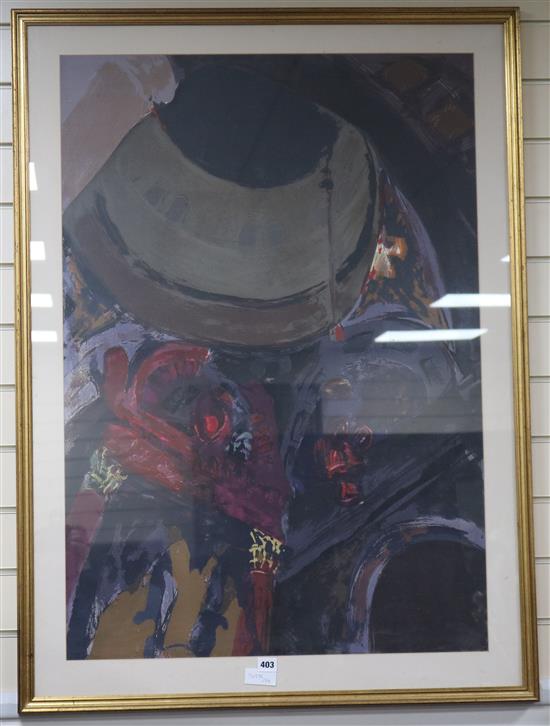 Contemporary School, coloured print, Untitled, 98 x 68cm
